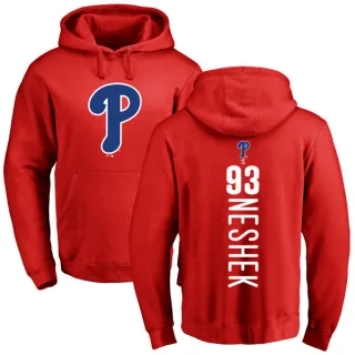Pat Neshek Philadelphia Phillies Men's Red Backer T-Shirt 